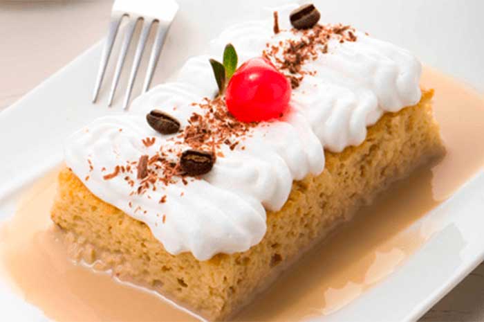 Receta de Torta Tres Leches En 3 pasos - Facil Rápida y Deliciosa